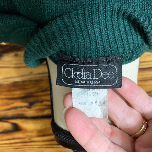 Vintage 1980’s Union Made Embellished Knit Sweater Western Rhinestones Cowgirl - Picture 8 of 8